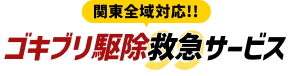 関東ゴキブリ駆除救急サービス